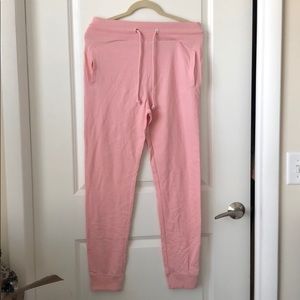 Pink joggers